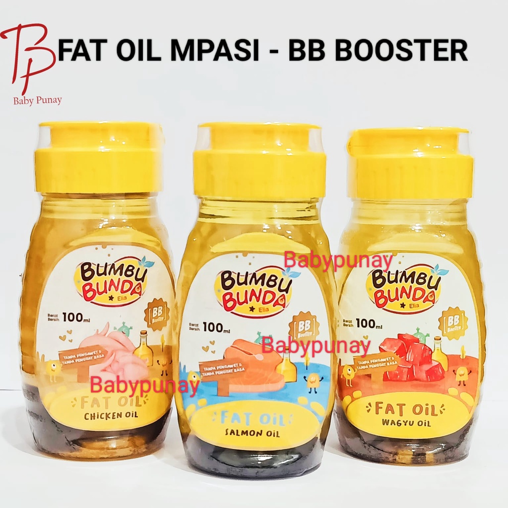 FAT OIL BUMBU BUNDA ELIA MINYAK MPASI BB BOOSTER