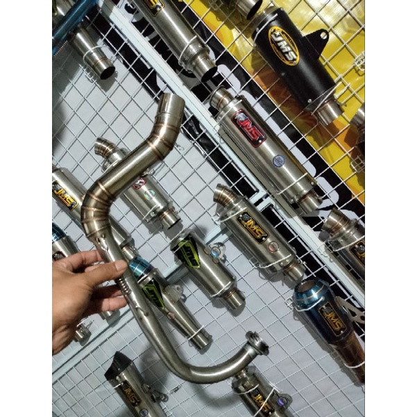 leheran pipa knalpot beat kolong inlet 38 mm
