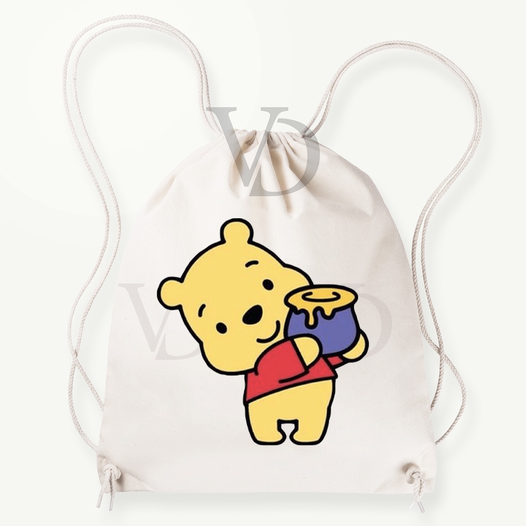 tas serut edisi Winnie the pooh / tas gendong pooh cute