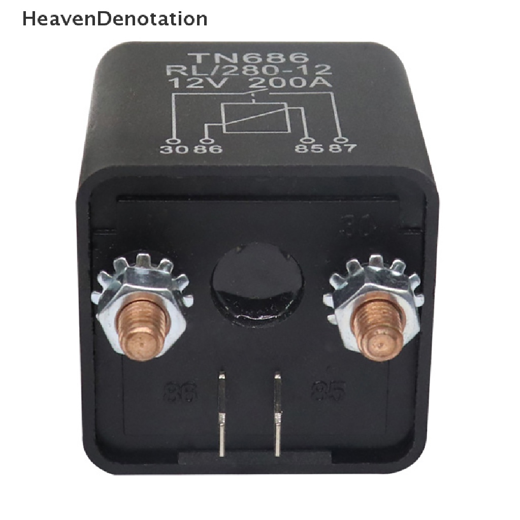 [HeavenDenotation] Relay Starg 200A 100A 12V / 24V Power Automotive Heavy Current Start Car relay HDV