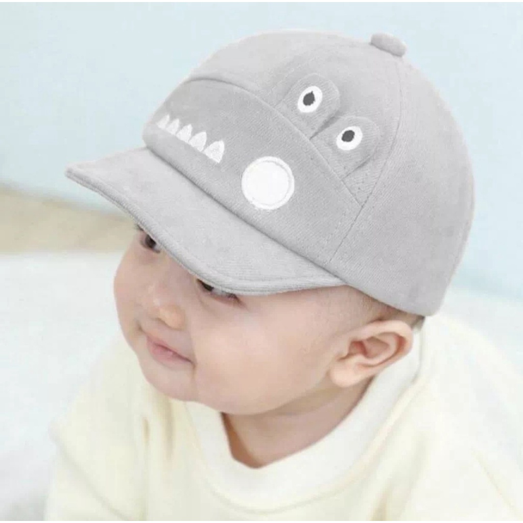 Topi Bayi Aligator Motif Topi Motif Buaya Crocodile Bordir Nama Anak Custom SUKA SUKA