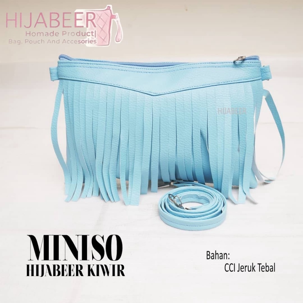 Sling Bag Miniso Kiwir Hijabeer - Tas Selempang Wanita Murah