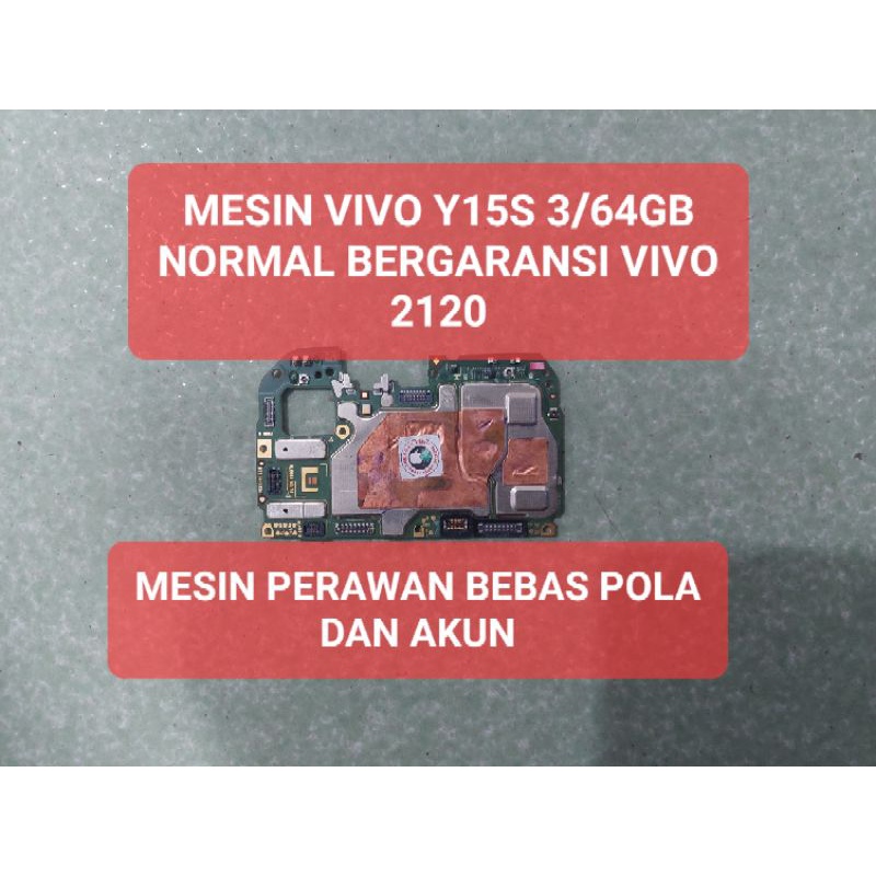 mesin Vivo y15s 3-64gb normal mesin Vivo y15s normal bergaransi