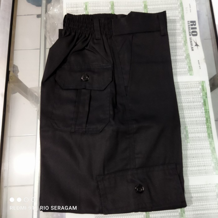 Celana PDL sd warna hitam & pramuka