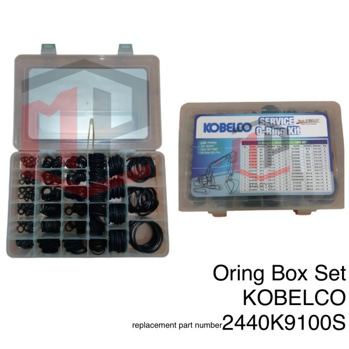 Oring Box KOBELCO 2440K9100S O-Ring Kobelco Oring Set SK Oring Box SK