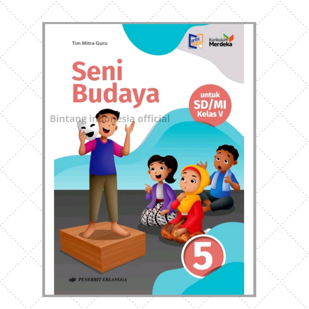 Buku Pelajaran Kelas 5 SD/MI Kurikulum Merdeka Erlangga