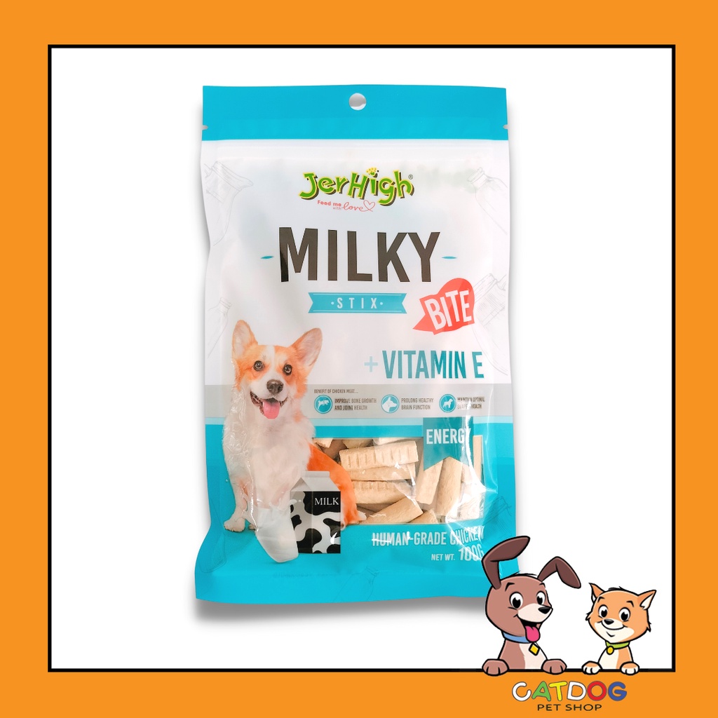 Jerhigh Vitapet Milky Bites 100gr