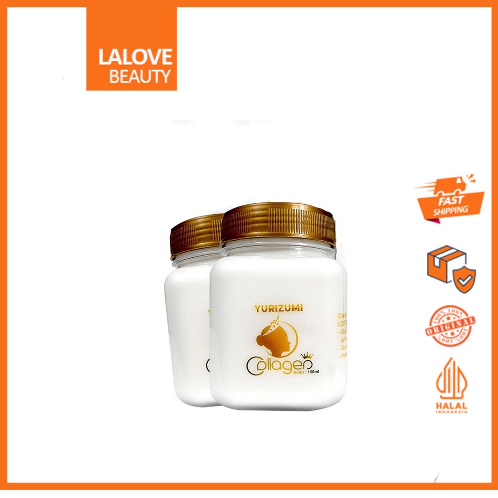 BPOM ♥️ Bibit Collagen Hand Body lotion Yurizumi Bpom Ampuh Memutihkan Kulit Badan dan Wajah 3x Lebih Cepat