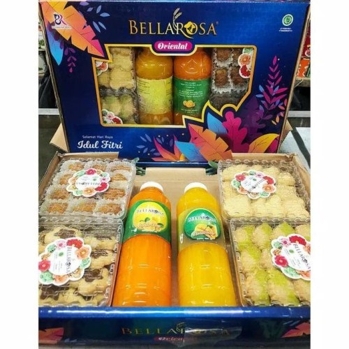 

HAMPERS LEBARAN BELLA ROSA ORIENTAL PARCEL THR IDULFITRI KUE KERING