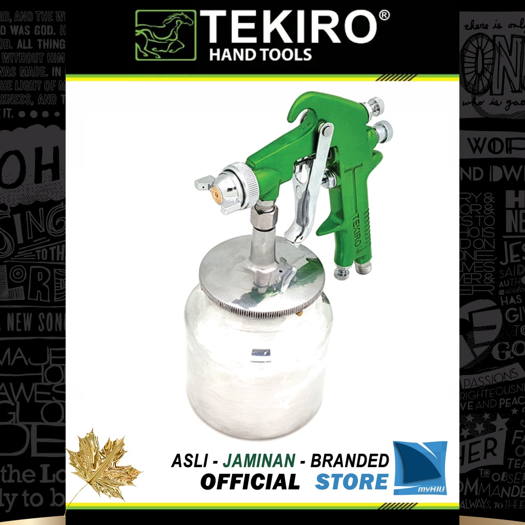 Pistol Semprotan Cat 0.75 ~ 1 liter Gagang Semprot Tabung Bawah - Air Spray Gun Type FS TEKIRO