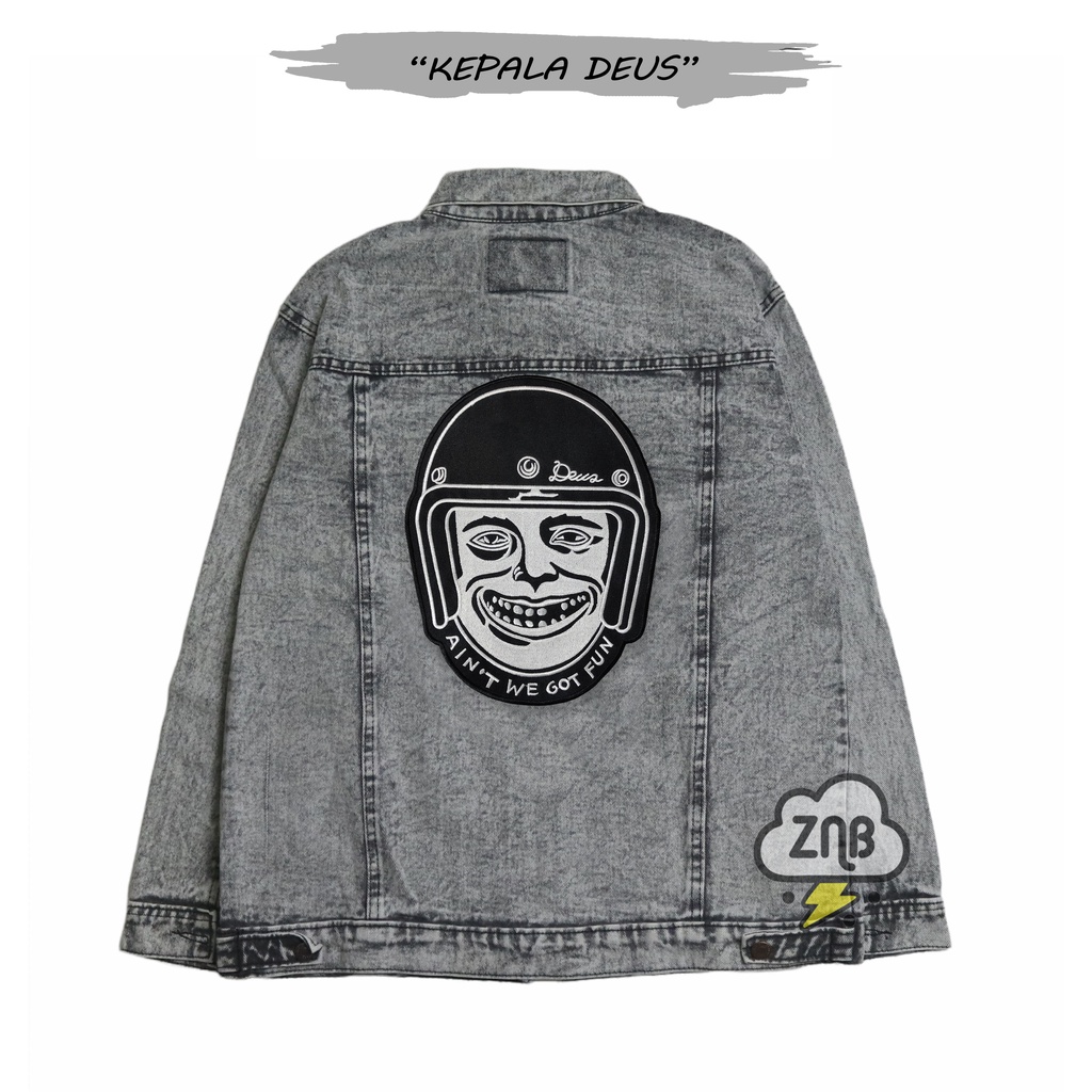 Back Patch Bordir Brand Tempelan Jaket Patch Motor Emblem Bordir