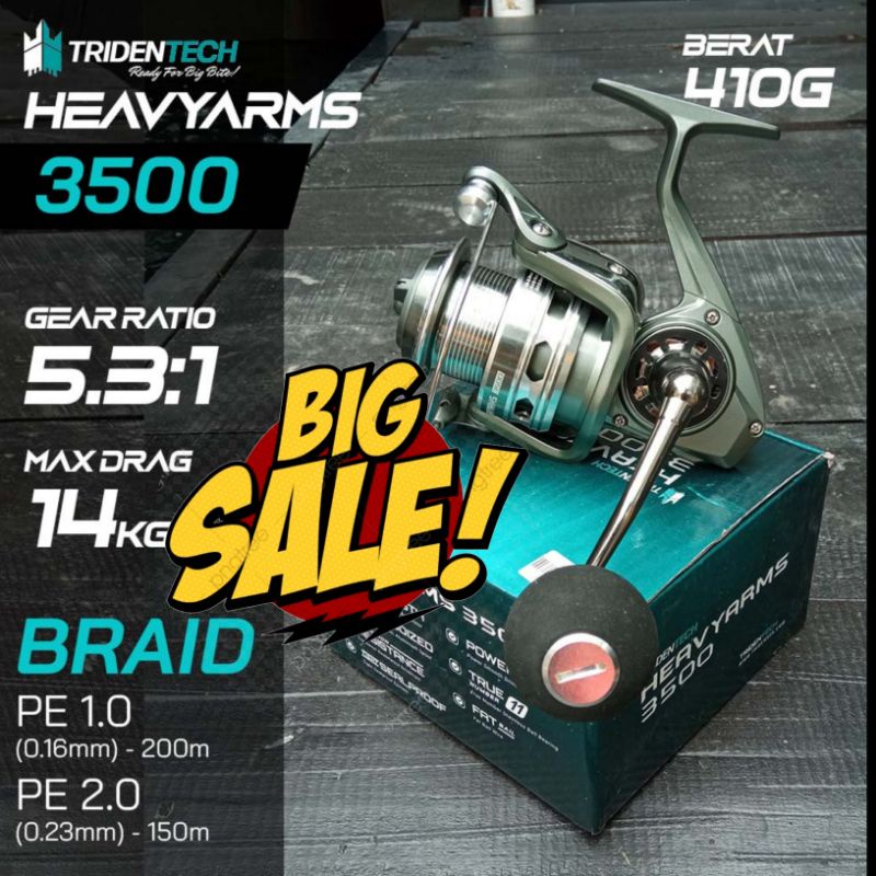 PROMO RELL TRIDENTECH HEAVYARMS UK 5000