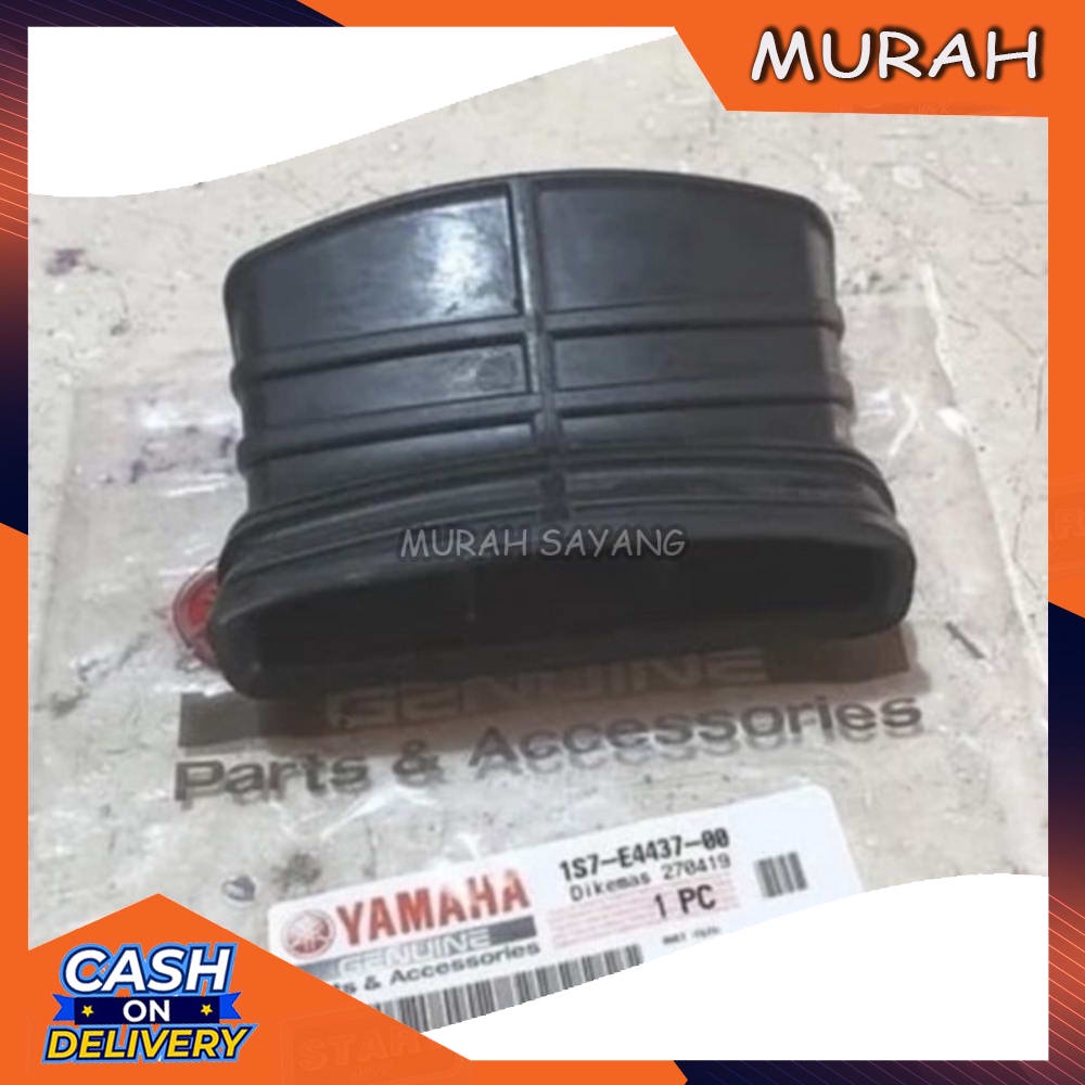 COD karet filter udara Selang Udara Hawa Duct air YAMAHA Jupiter MX ORIGINAL 1S7-E4437-00 murah saya