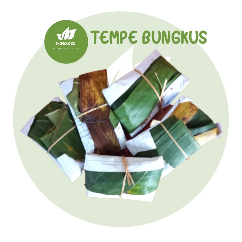 

3 Pcs Tempe Bungkus Daun - Shayour.co