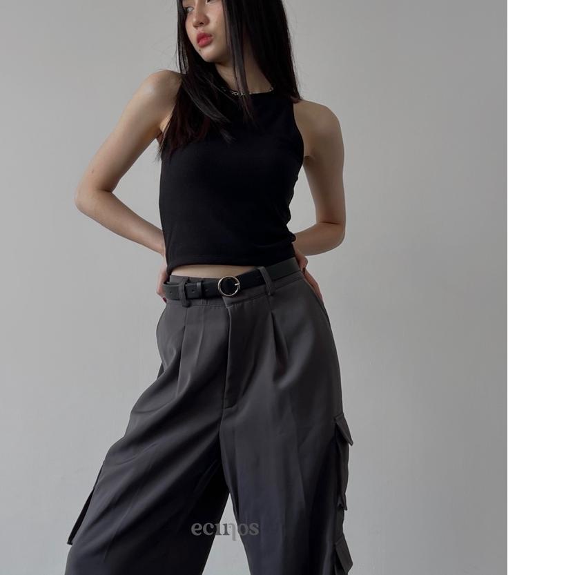 ◘ ECINOS - Racer Tank (Cropped) ►