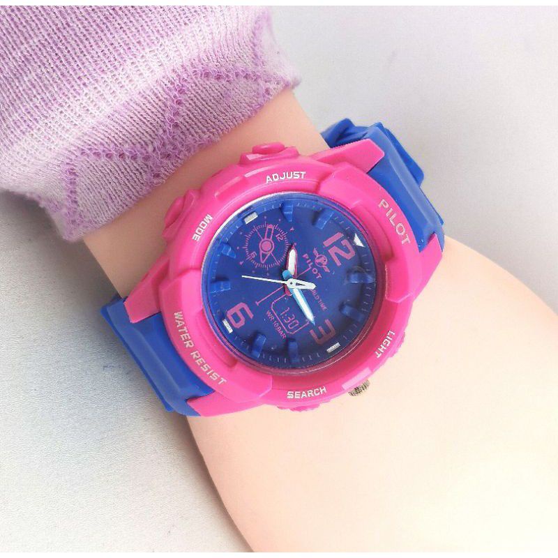 Jam tangan sport anak perempuan Mirete