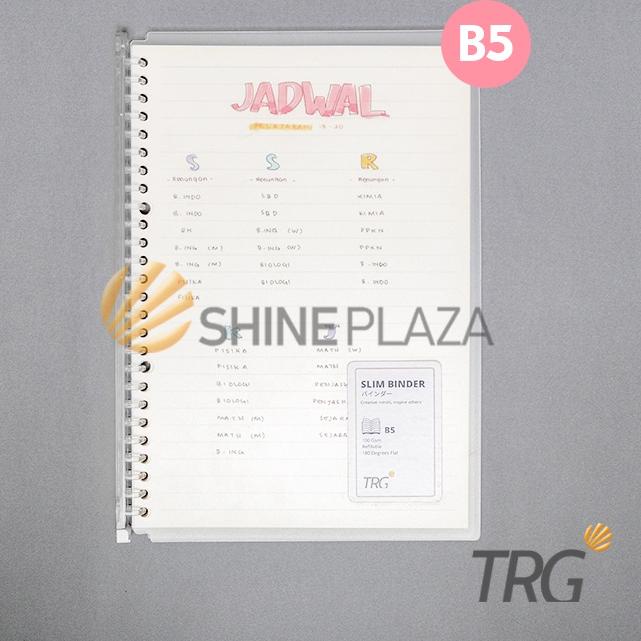 

Terlaris Today Slim File Binder Note B5 TRG - Buku Tulis Catatan Notebook Transparan TRG grosir
