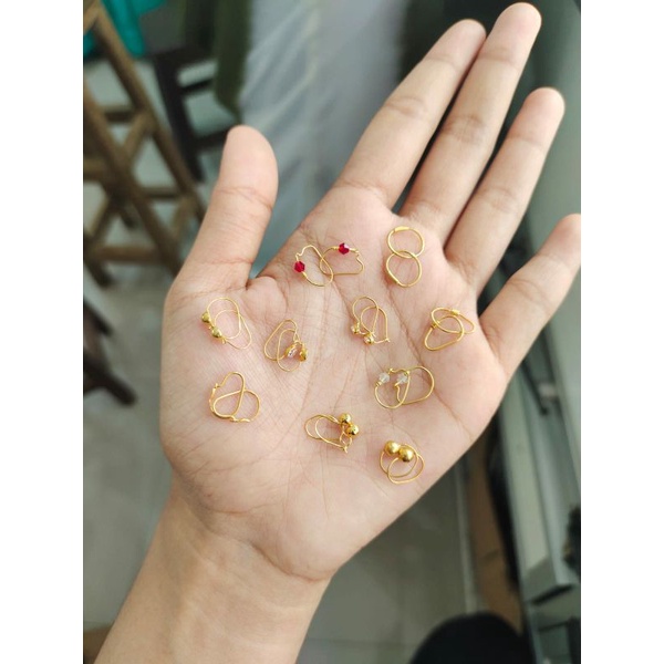 Anting Bayi Emas Muda