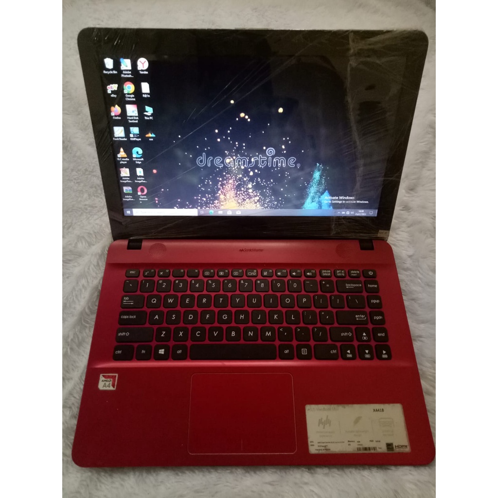 LAPTOP ASUS X441B,LAPTOP SECOND BERKUALITAS