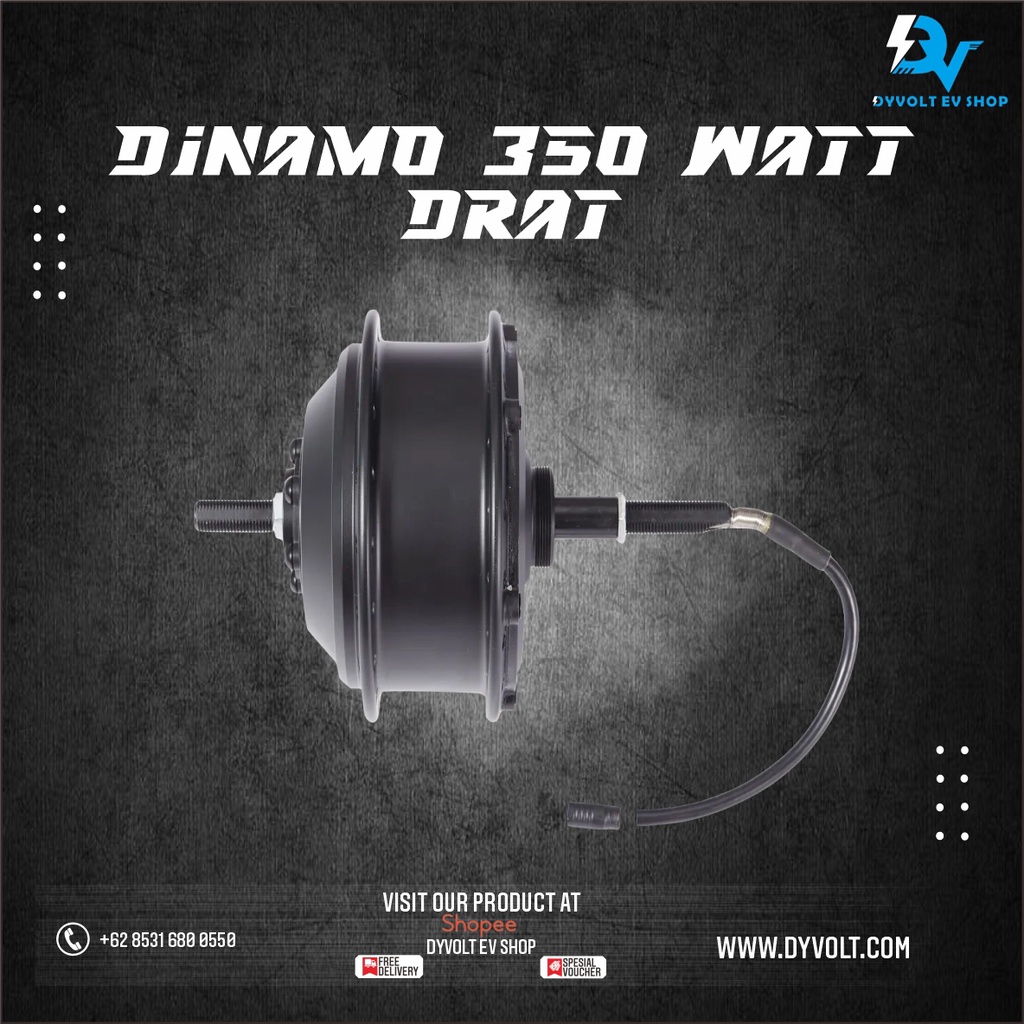Motor Hub Bldc 350W Type Drat