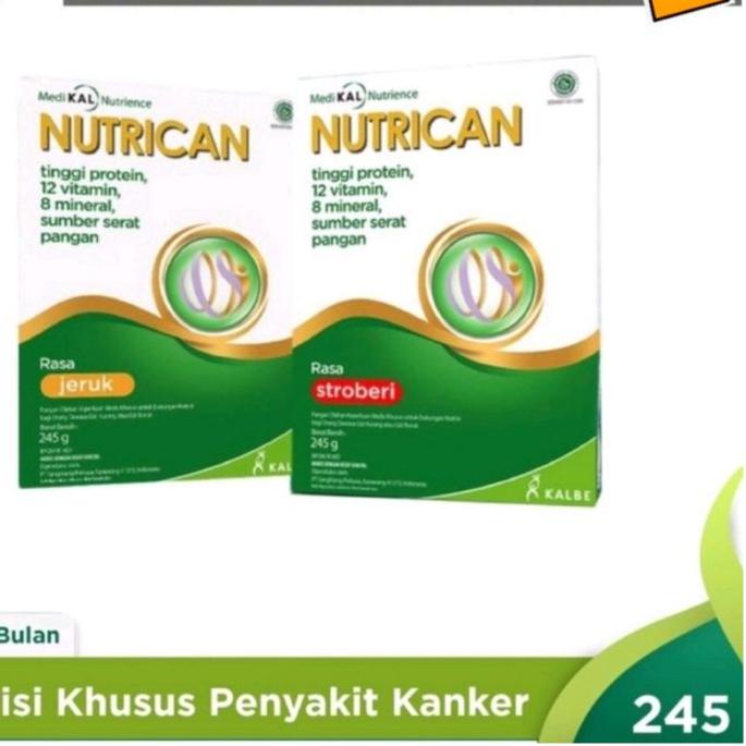 

✧ NUTRICAN - SUSU TINGGI PROTEIN KHUSUS PASIEN KANKER 245 GRAM Ω