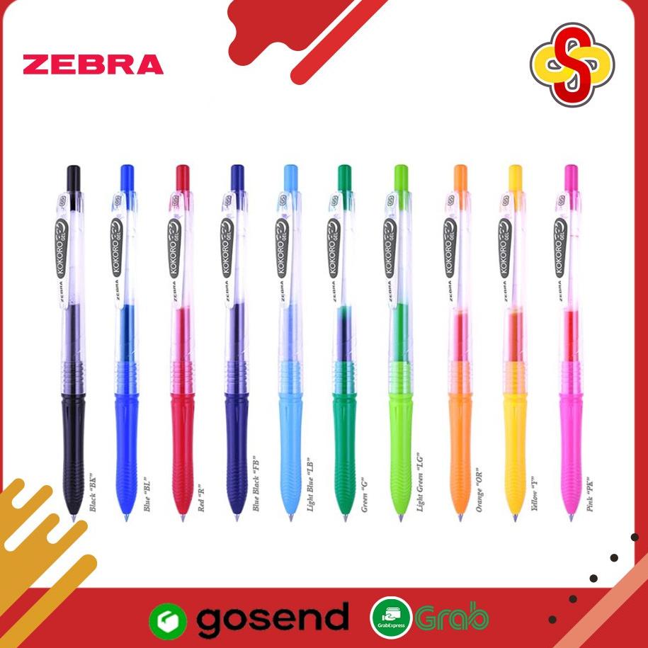 

K86 Pulpen / Gel Pen Zebra Kokoro 0.5 mm PRODUK KEREN ㅔ