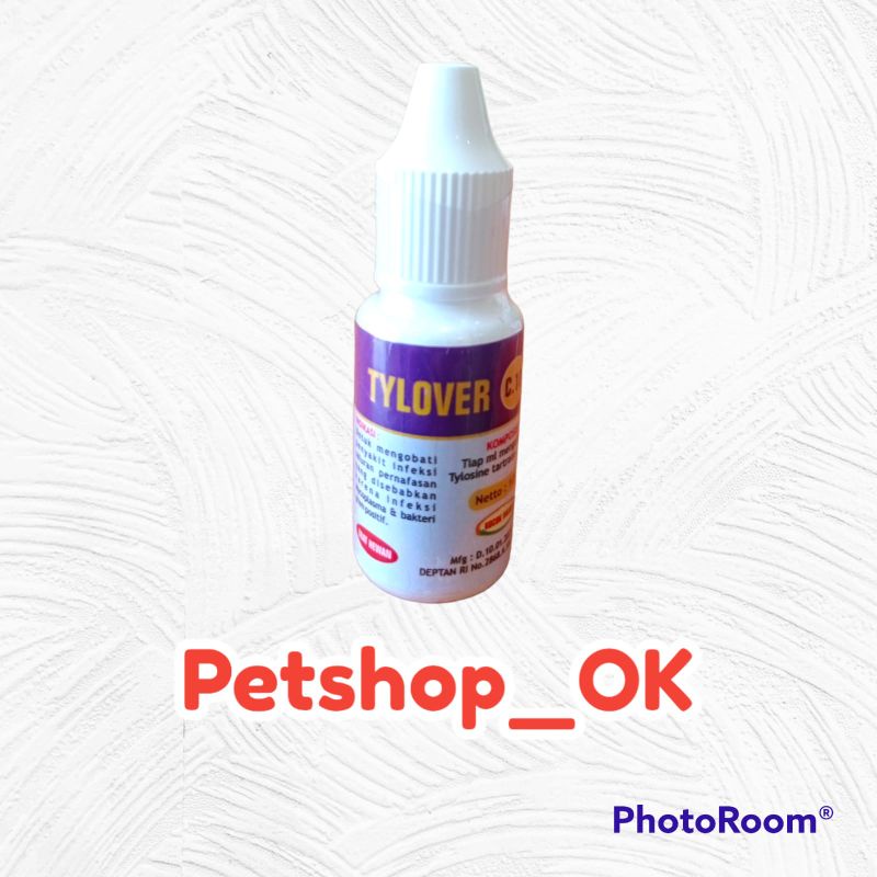 Tylover obat flu batuk untuk hewan 10ml