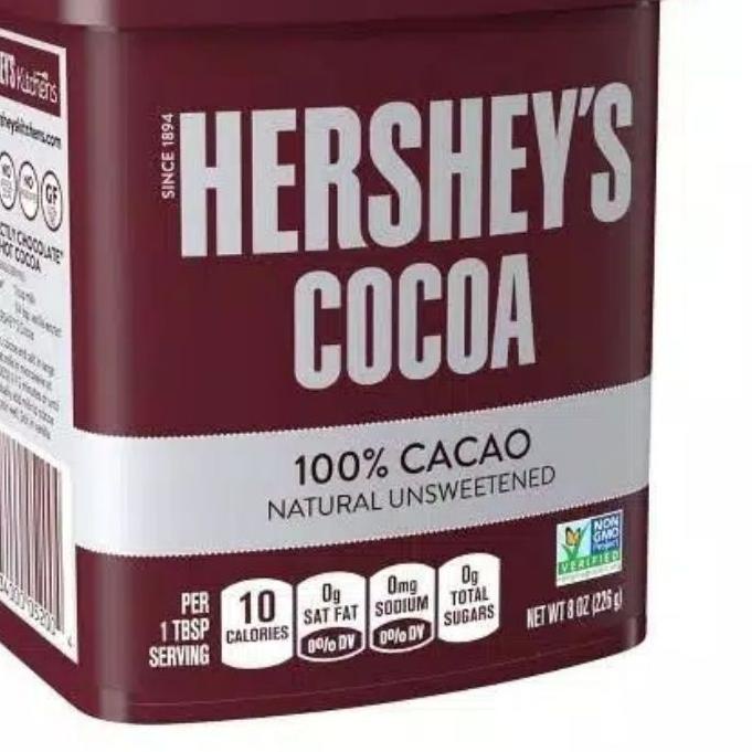 

Grosiran Murah Hershey's cocoa natural unsweetened powder 226 gram !!!