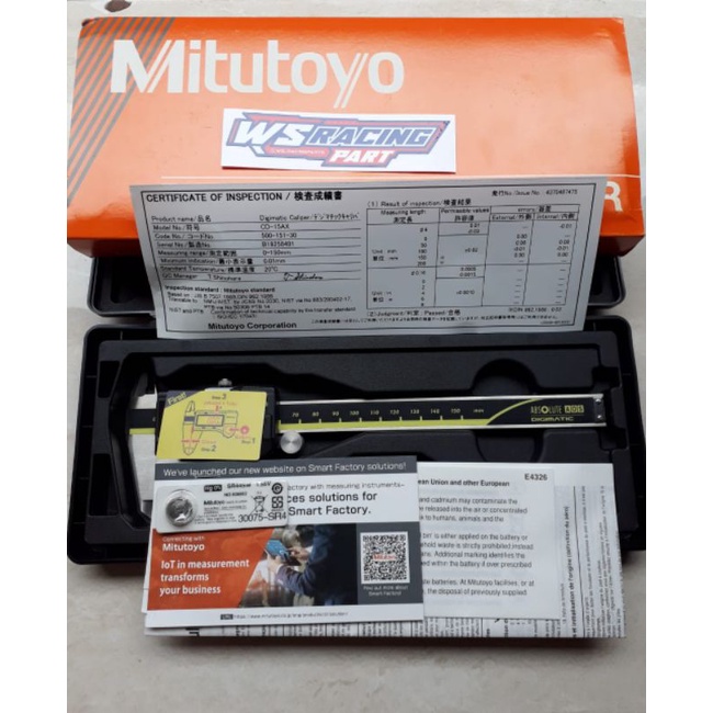 digital caliper mitutoyo original japan sketmat digital mitutoyo CD-15AX 0-150MM ORIGINAL JAPAN