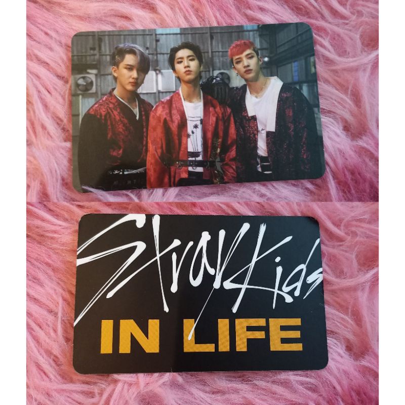 Stray Kids 3Racha Unit Photocard In Life