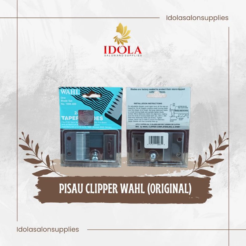ORIGINAL Pisau Clipper Wahl - Wahl Mata Pisau Original & Awet