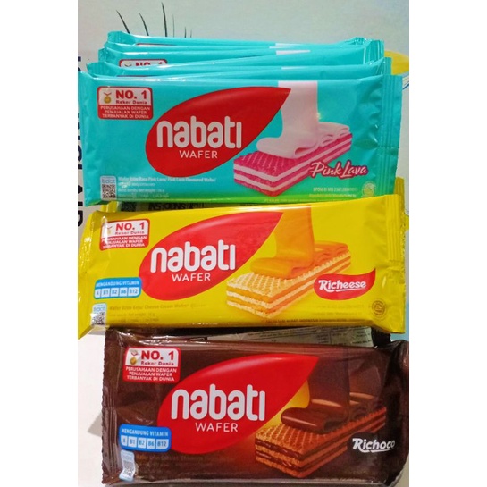 

RICHEESE NABATI WAFER ISI 10X16 GR S2