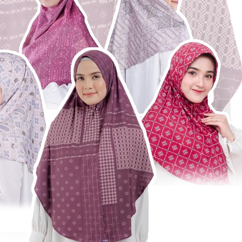➹ Jilbab Instan Motif elzatta Premium Series ➥