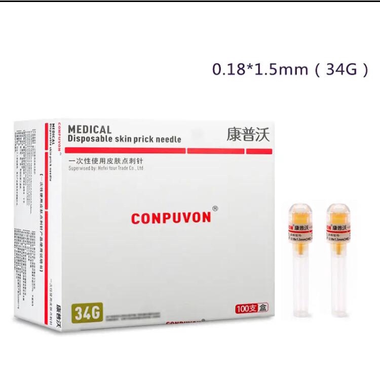 Needle 34G 4MM Ultra Painless Ori Needle Messo 34G 4MM Ultra Needle meso 34G Skin Booster Mesotherapy Mesoterapi Painless Nedle 34G Needle Ultra