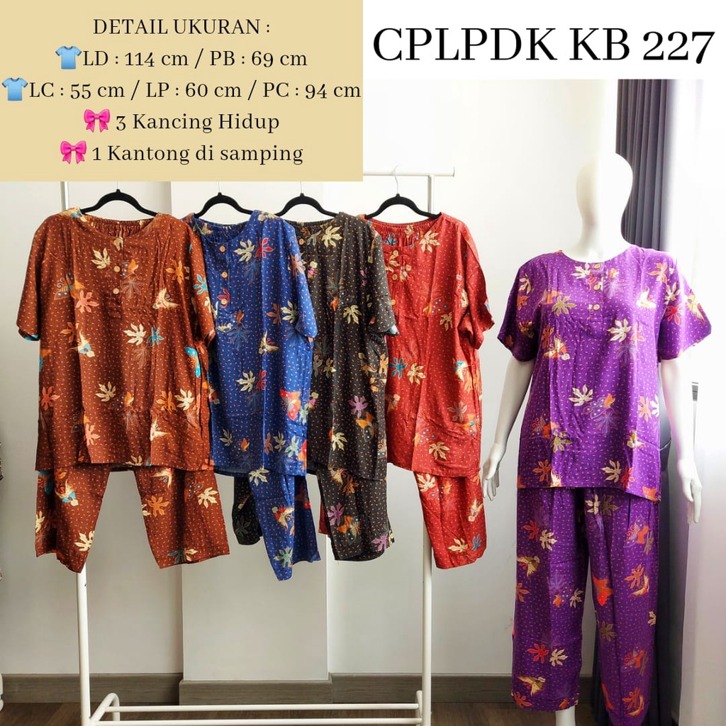 AS Setelan Batik Kudamas CPLPDK LD 110cm - 116cm Busui