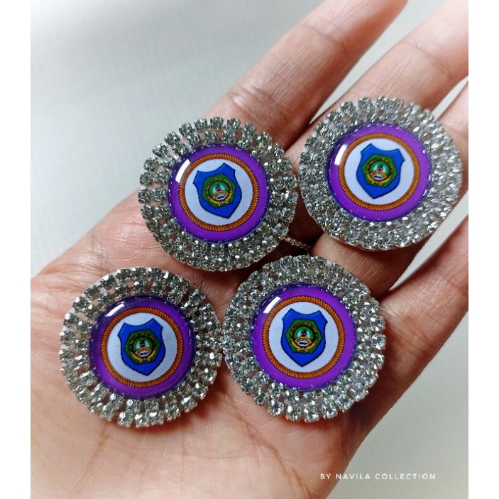 BROS PIN LOGO JMQH MODEL 02/ BROS JILBAB LOGO CUSTOM