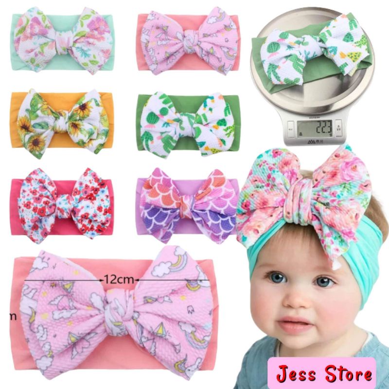 BANDANA BAYI NILON ELASTIS / BANDANA BAYI IMPORT PREMIUM