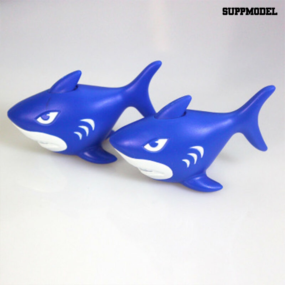 [SM] Hiu Animal Pendant Lampu LED Suara Mini Torch Gantungan Kunci Tempat Kunci Tas Ornamen