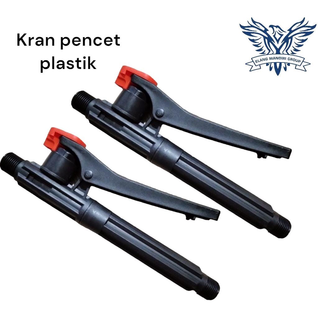 Kran Pencet Sprayer Bahan Plastik Handle Stop Kran