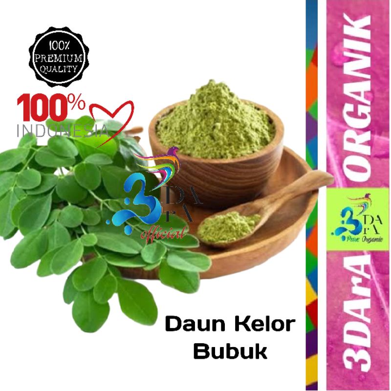

Bubuk Daun Kelor 100gr Premium Murni Tanpa Campuran