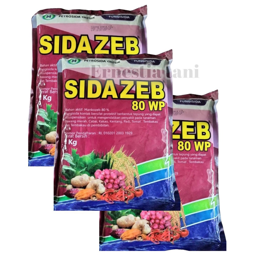 SIDAZEB 80 WP 1kg MANKOZEB 80% PETROSIDA GRESIK/YooZeb Dithane