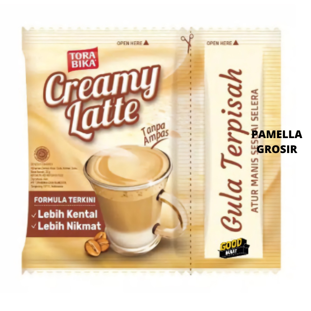 

KOPI TORABIKA CREAMY LATTE RENCENG ISI 10 SACHET TORABIKA CREAMY LATTE IKATAN CINTA FREE SENDOK HADIAH SENDOK