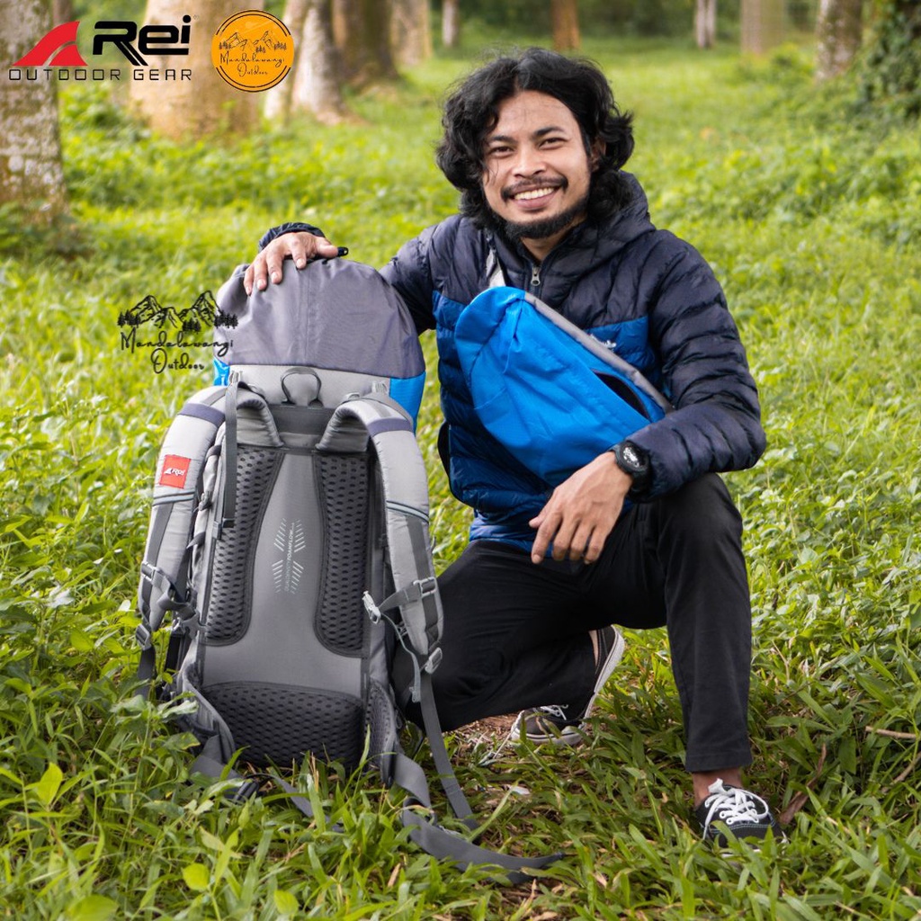 RB TAS RANSEL Carrier Gunung Arei ATMOS 60 Liter Original Carrier GEISER 60L Carrier Toba 60L