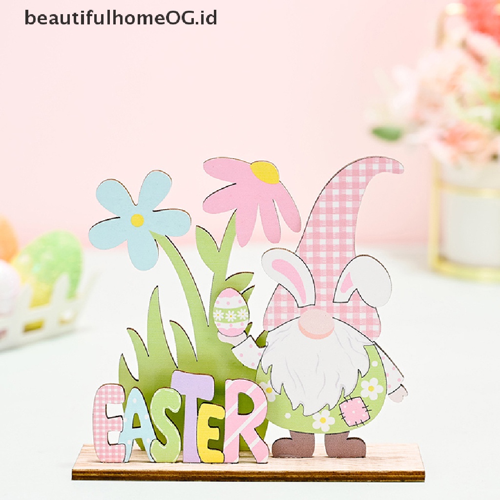 // Beautifulhomeog.id// Easter Spring Ornament Easter Decor Untuk Perlengkapan Pesta Telur Kelinci Rumah **