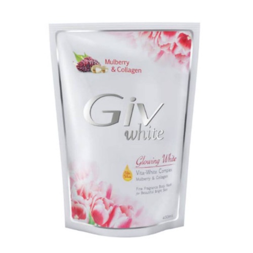 GIV BODY WASH 450 REFILL MULBERRY(12)