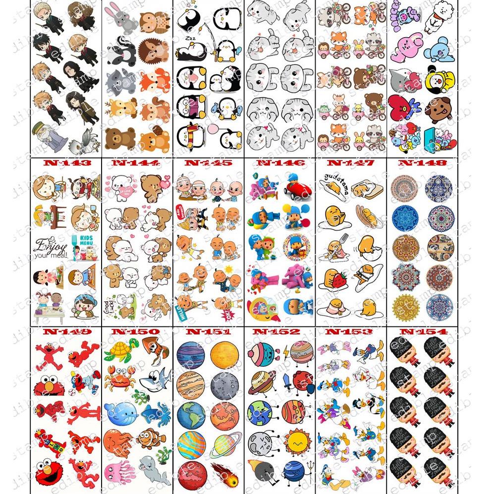 

2.2 Edible stamp stiker makanan edible stiker edible image N137-N154 ,.,.,.,.,.,