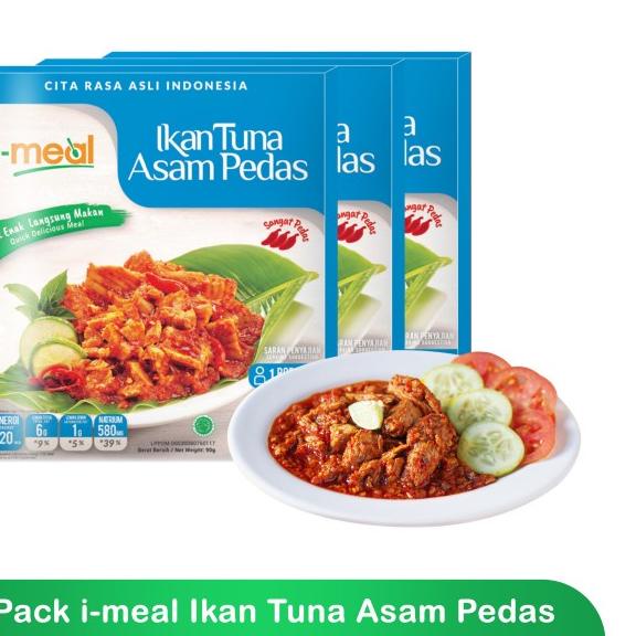

✈ I-Meal Paket Tuna Asam Pedas Isi 3 Siap Saji ☇