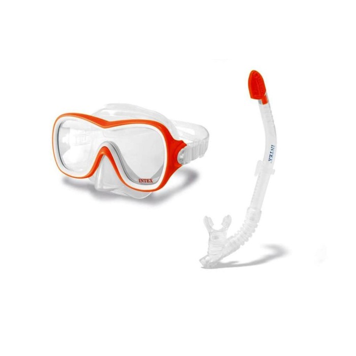Terlaris Intex Snorkel Wave Rider Swim Set 55647