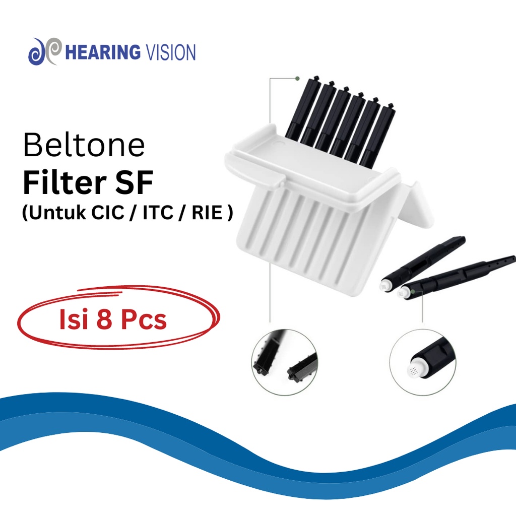 Filter SF Beltone untuk RIE, CIC, ITC (Saringan Alat Bantu Dengar)