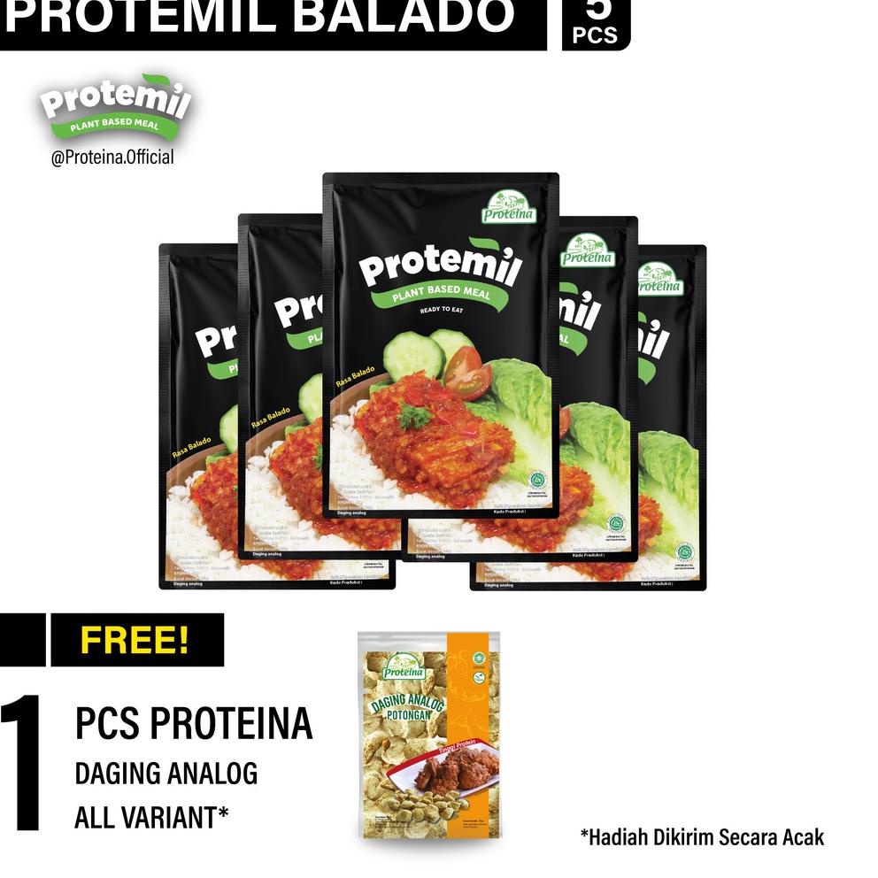 

『MPD』 Protemil Balado 5pcs + FREE 1pcs Proteina Daging Analog
